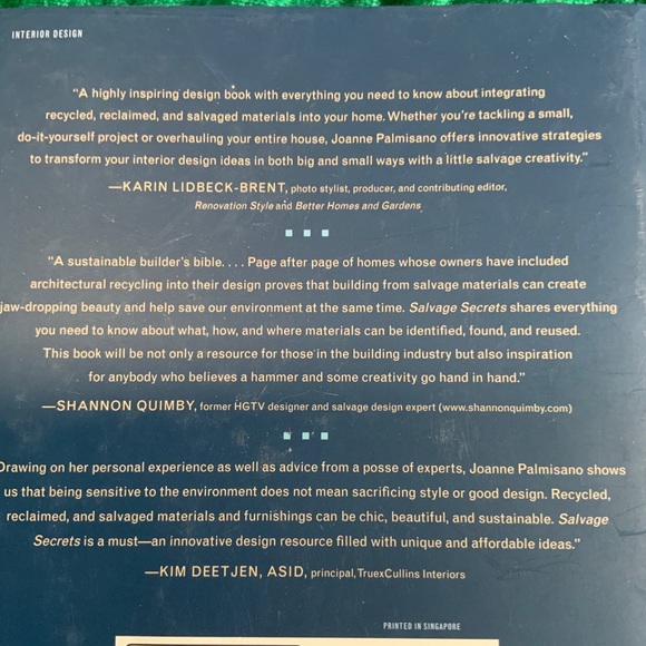 Book - Salvage Secrets-Transforming Reclaimed Materials - Picture 2 of 16